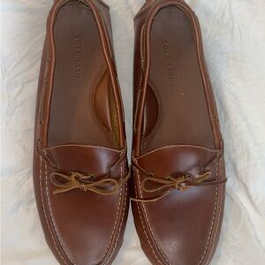 Cole Haan Men's Tan Boat Shoes